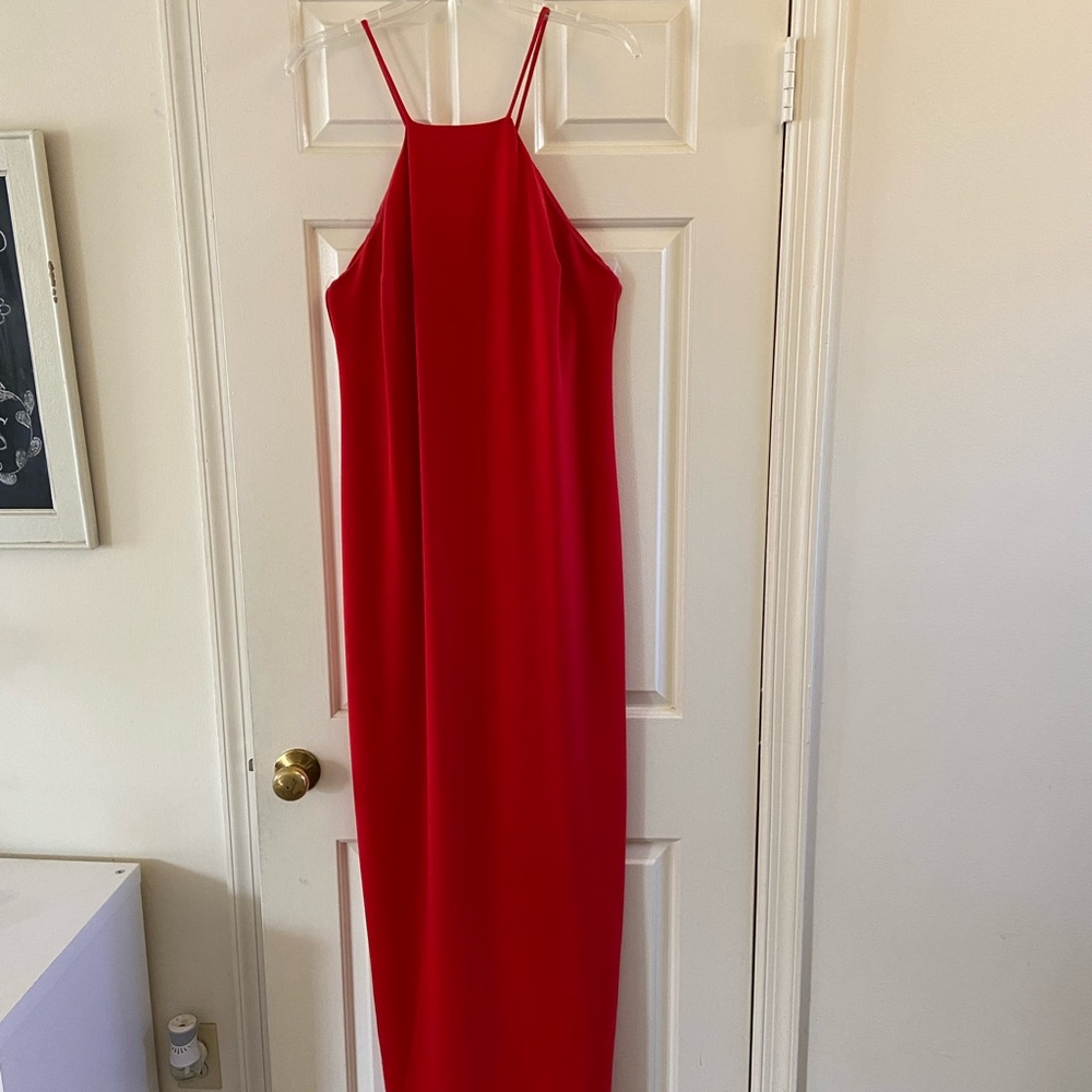 Red Trina Turk gown size 10 - Picture 2 of 3